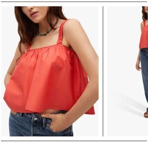 Mango Vibrant orange Top